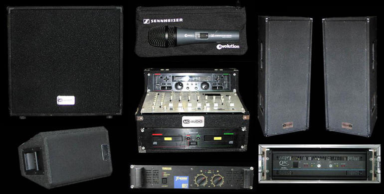 Soundequipment von MDMusic
